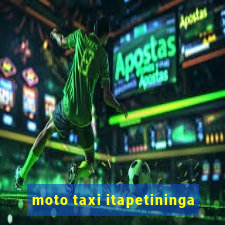 moto taxi itapetininga